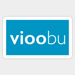 Vioobu White Sticker